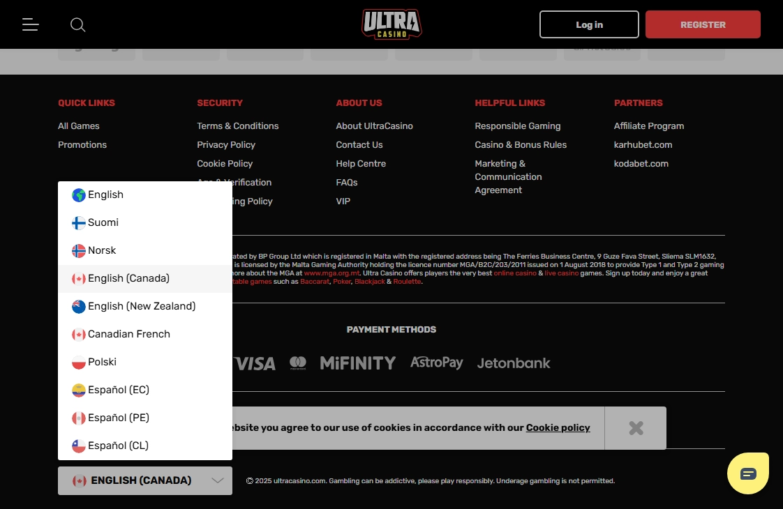 Ultra Casino